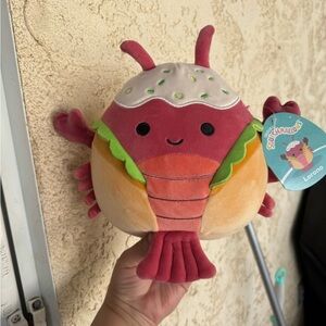 Squishmallows Lorono Pink and Orange Plush
